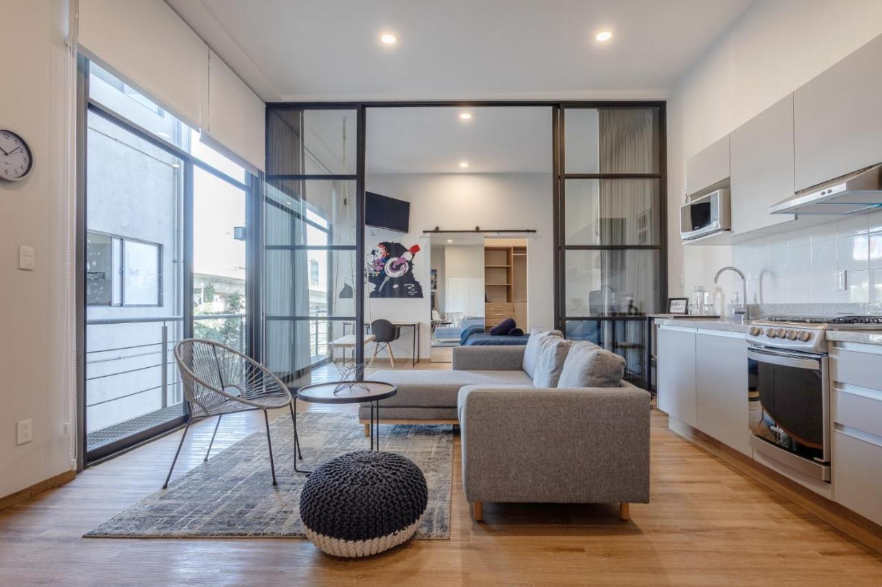 Kasa Napoles Apartment Mexico City Luaran gambar