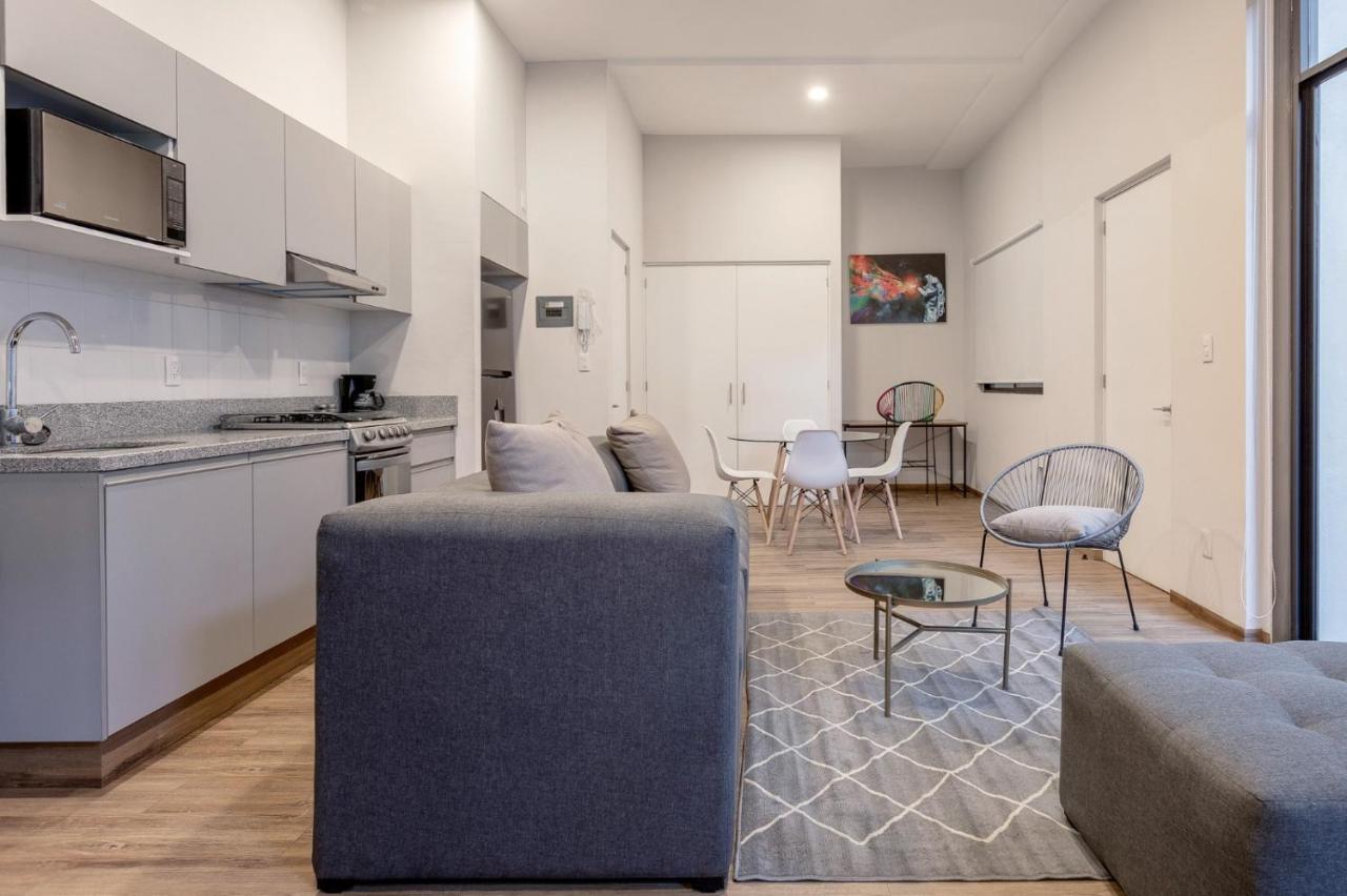 Kasa Napoles Apartment Mexico City Luaran gambar